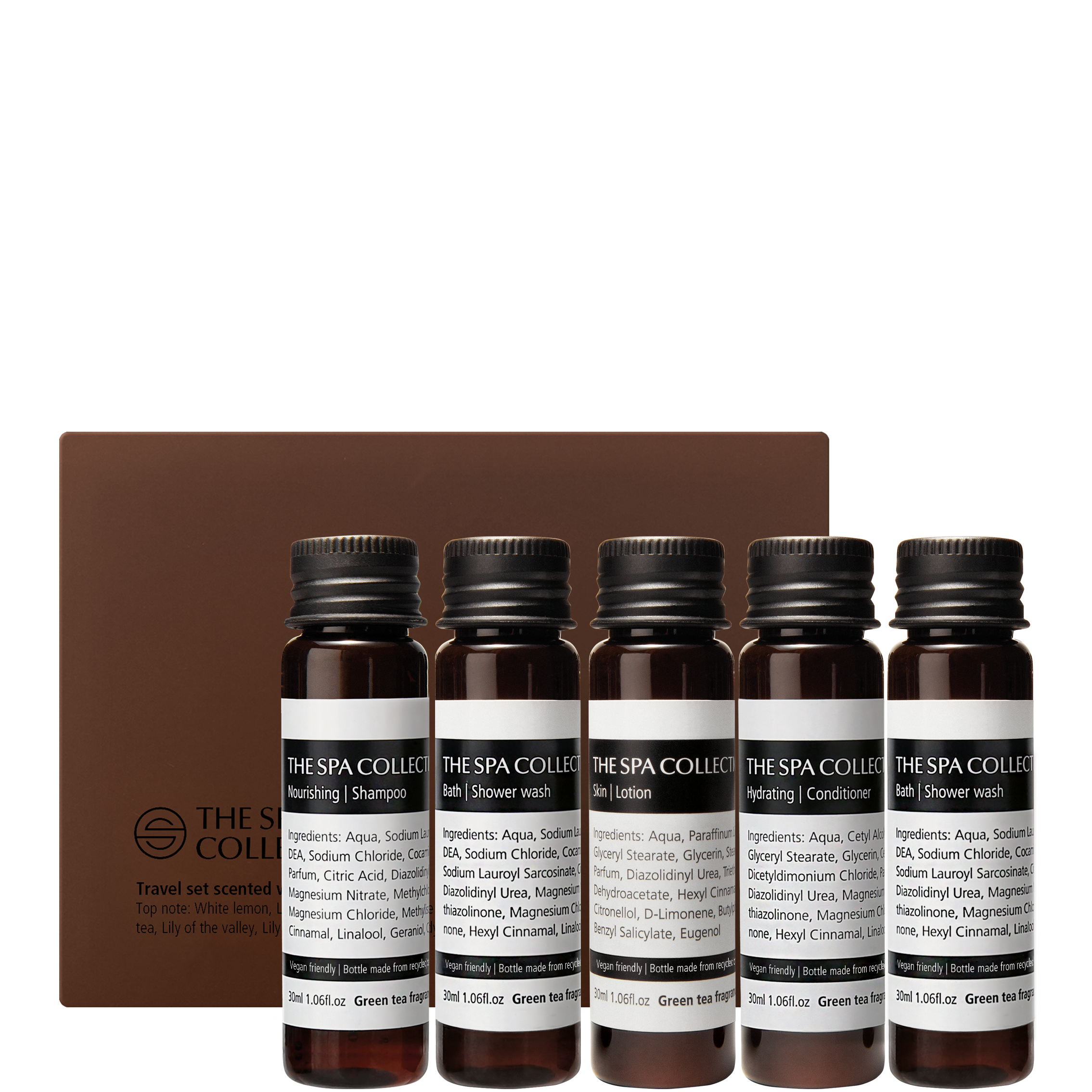 Reise-/Willkommensset - 5 x 30 ml - Green Tea